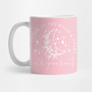 The Maker Of The Moon & Stars Holds Your Heart - Christian Quote Mug